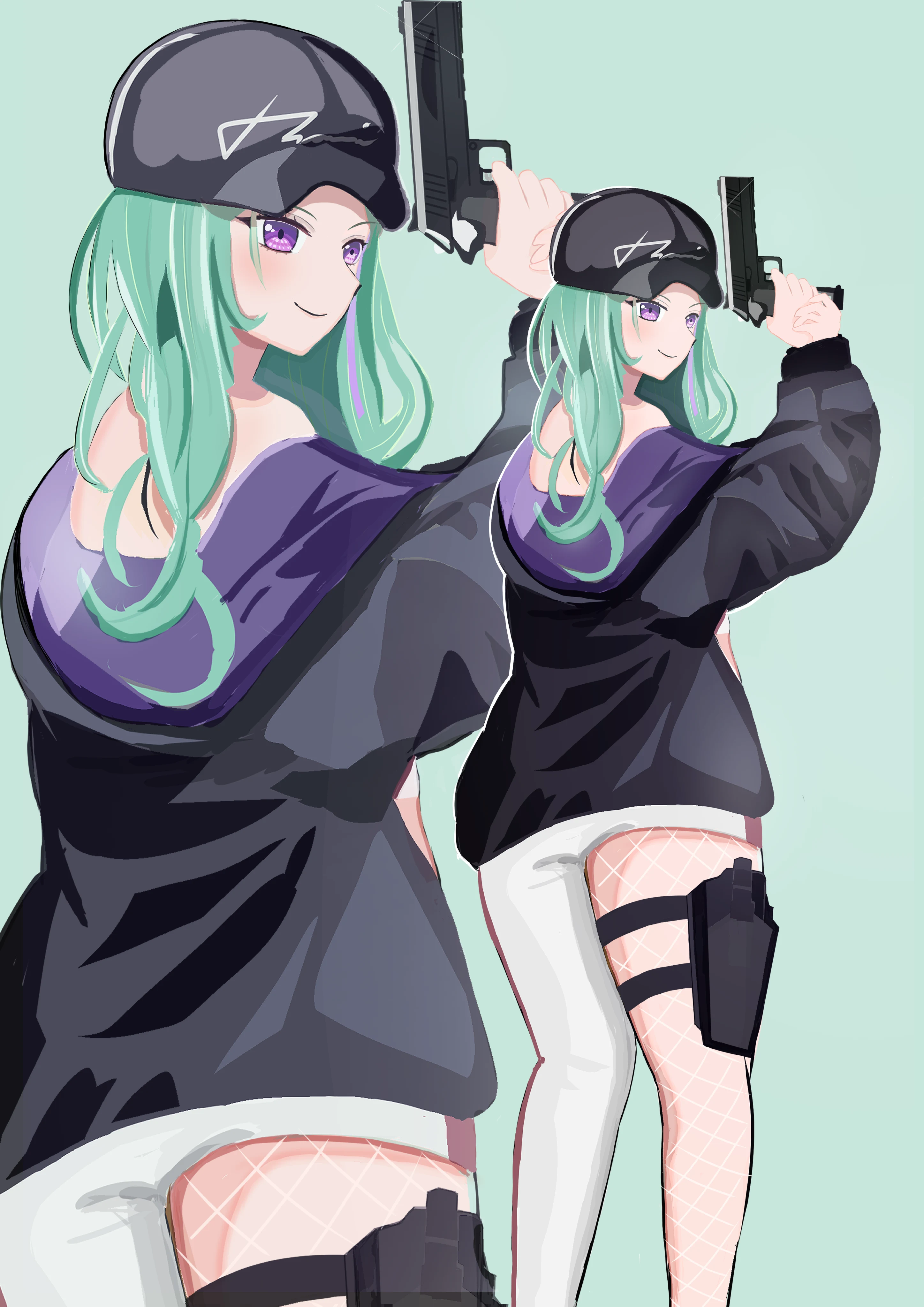 VTuber-style illustration