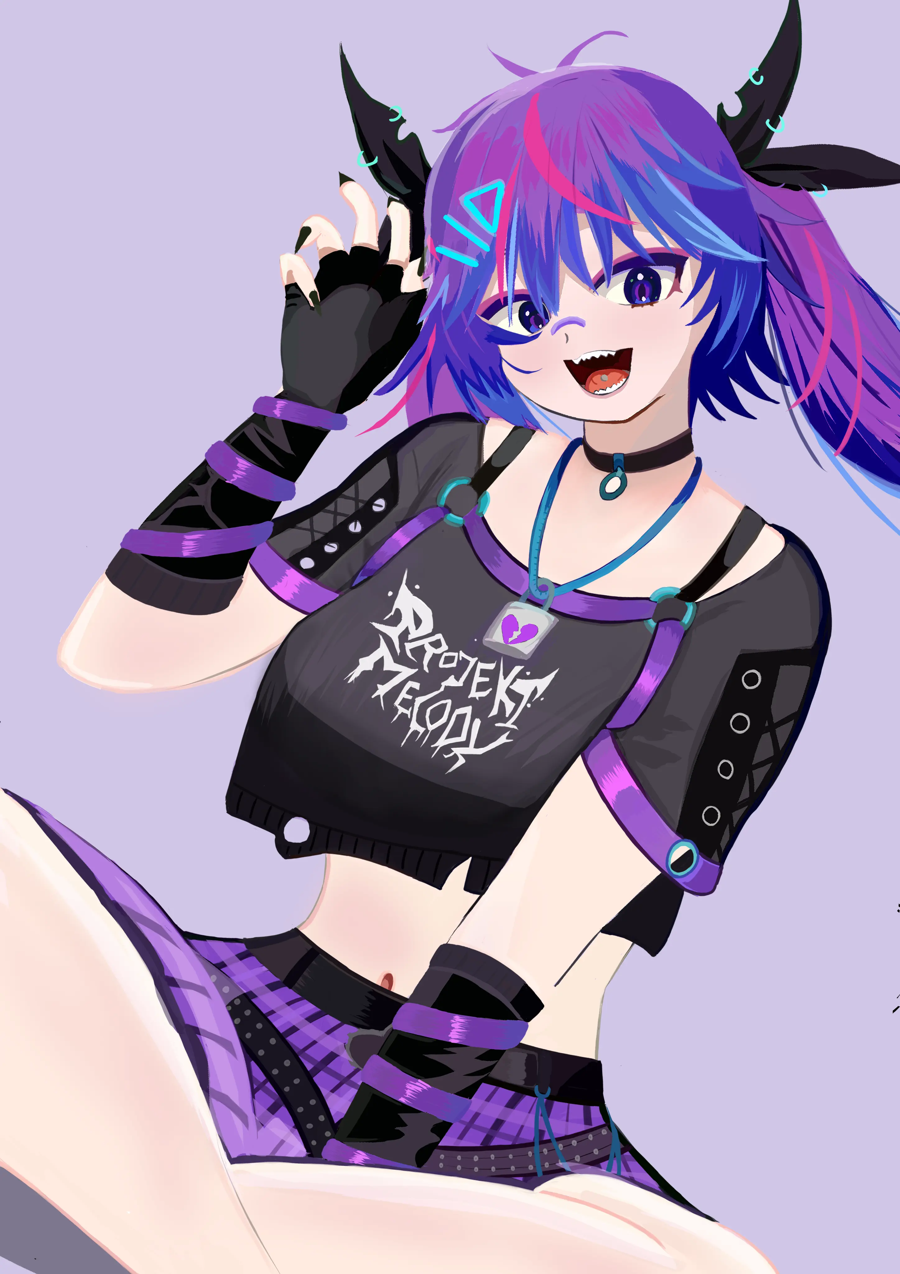 VTuber-style illustration