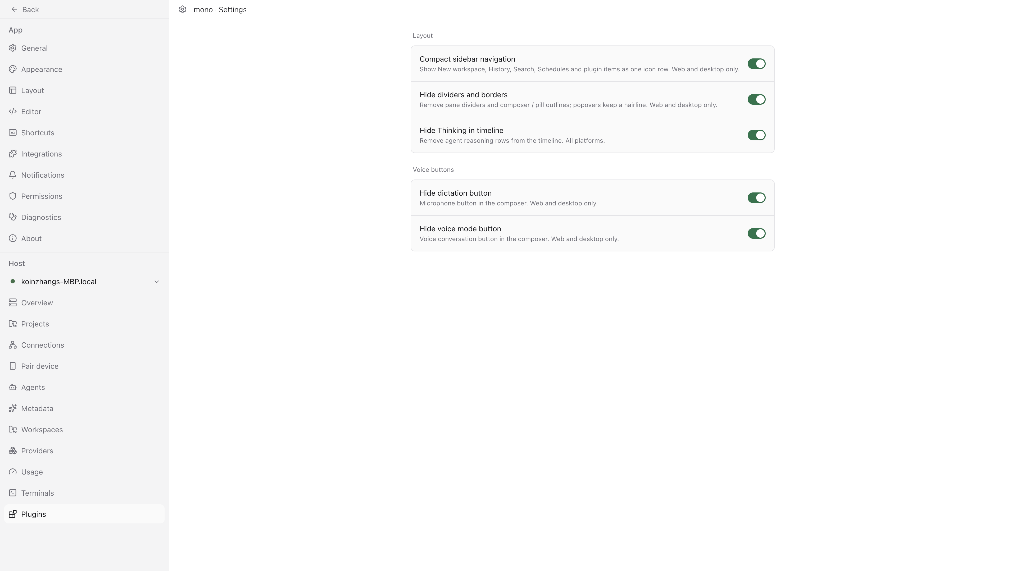 Mono screenshot 3