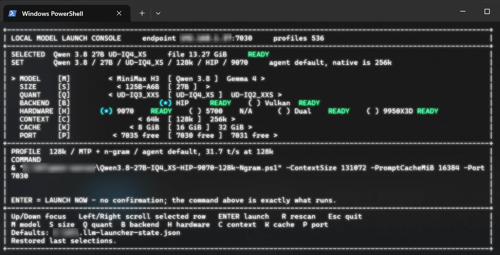 The terminal launcher