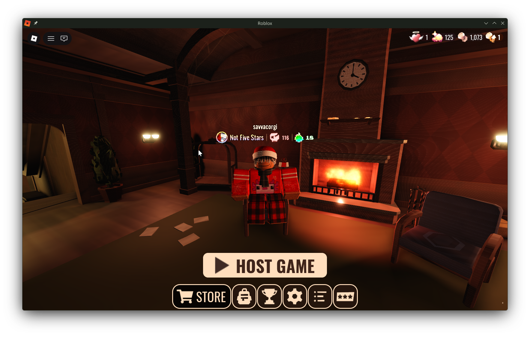 Roblox experience in Mocktail