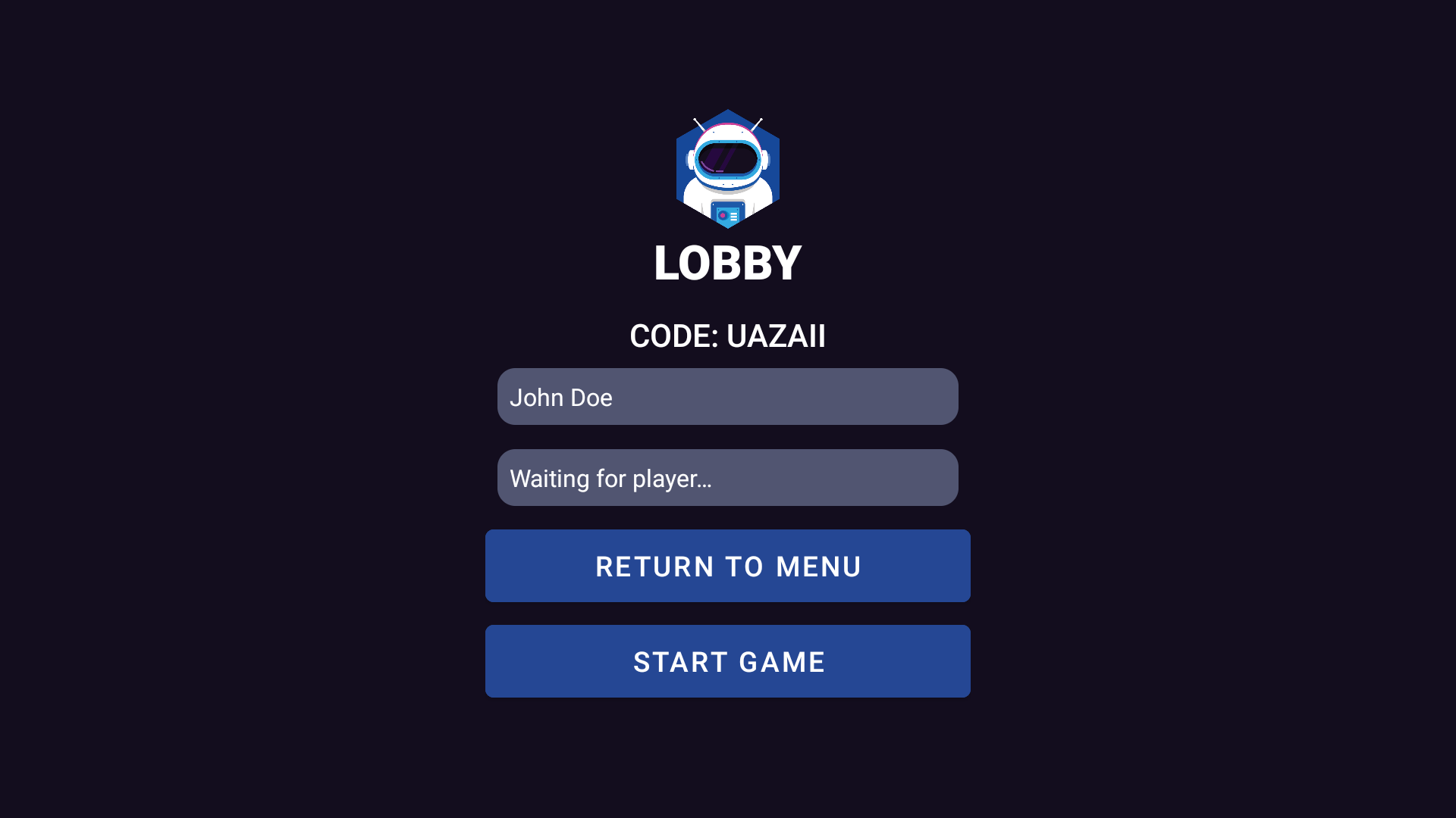 Lobby Screen