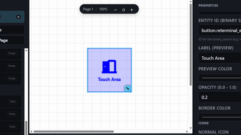 Touch Interactive Icons