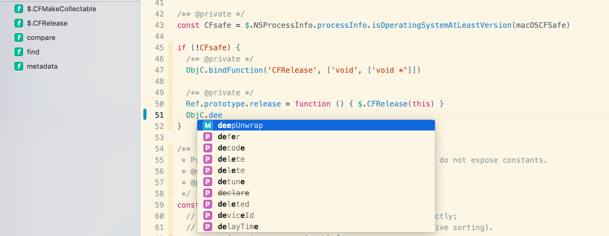 JXA.nova syntax features