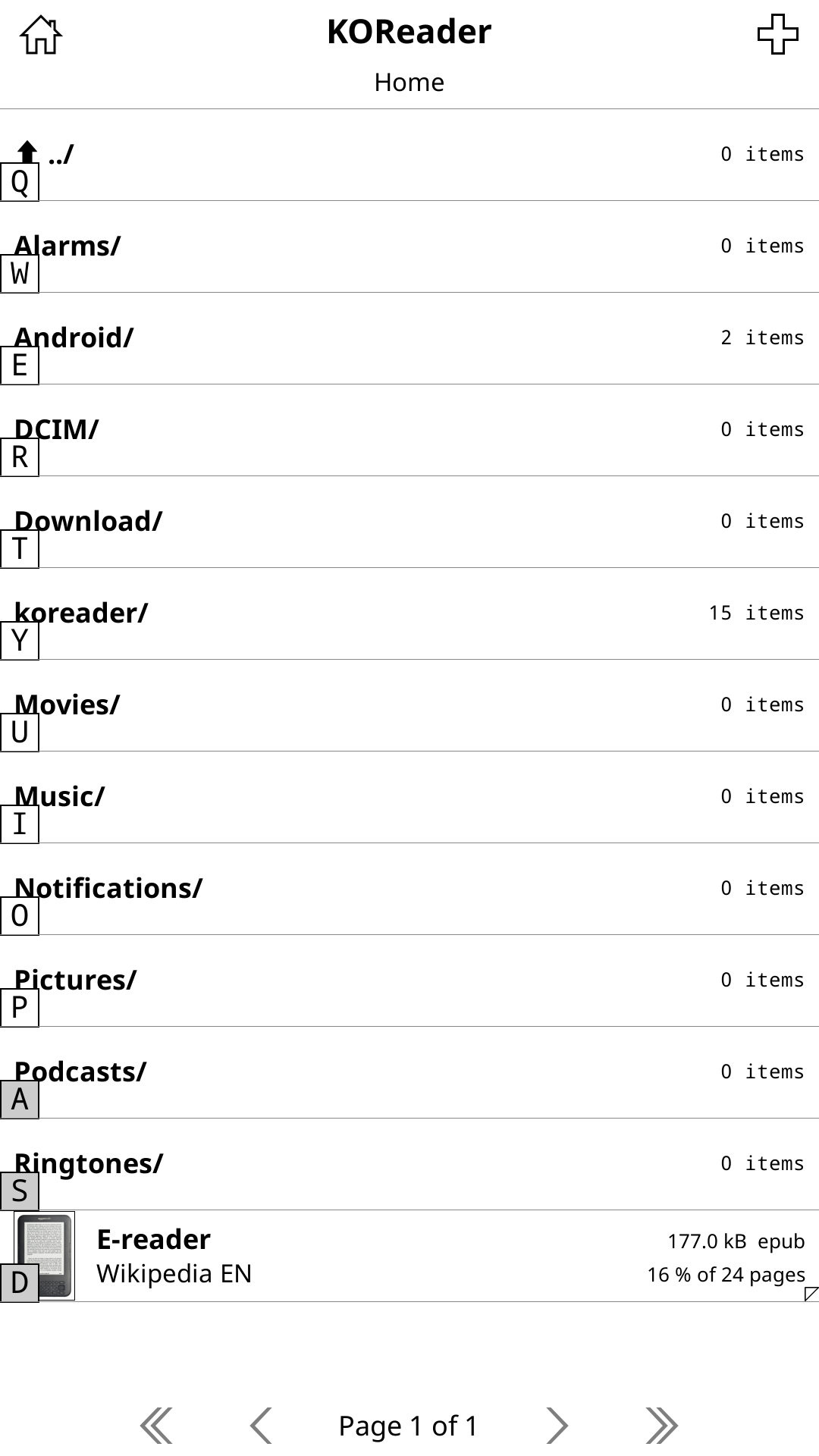 Screenshot 4 of KOReader