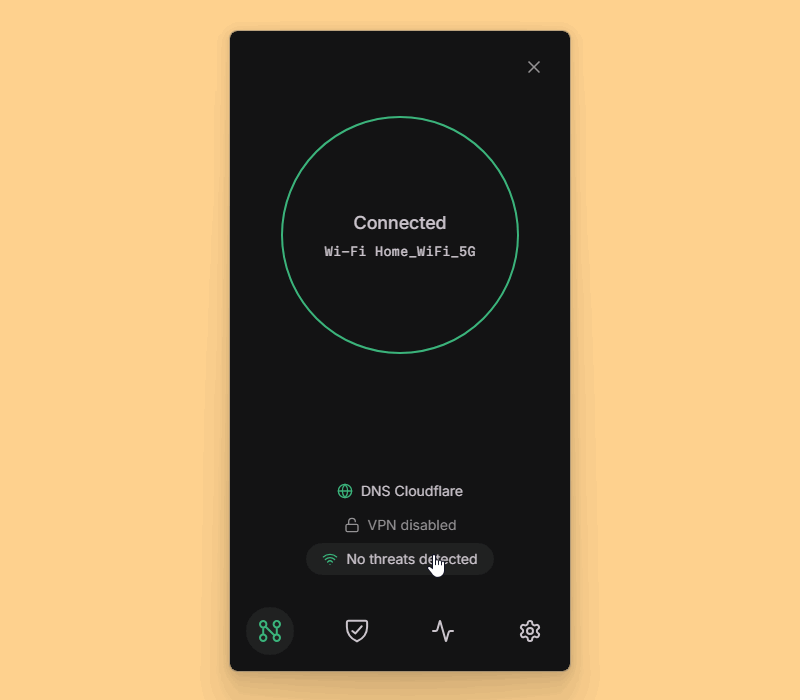 Netok VPN — connecting through sing-box