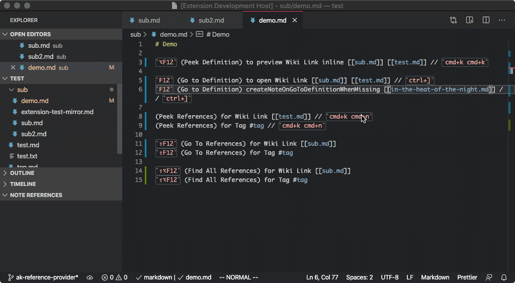 vscode-markdown-notes