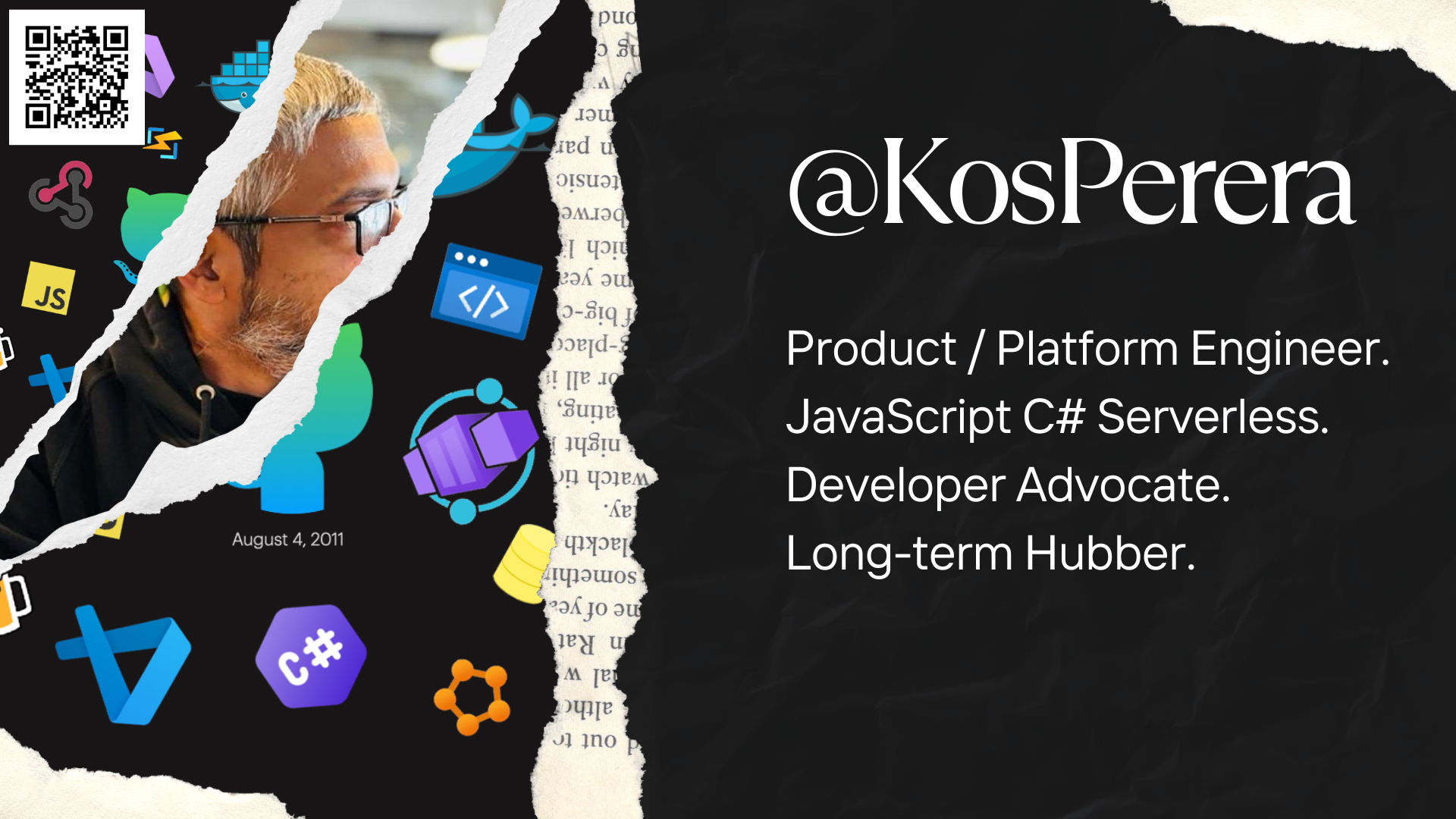 Product/Platform Engineer. JavaScript C# Serverless. Developer Advocate. Long-term Hubber.