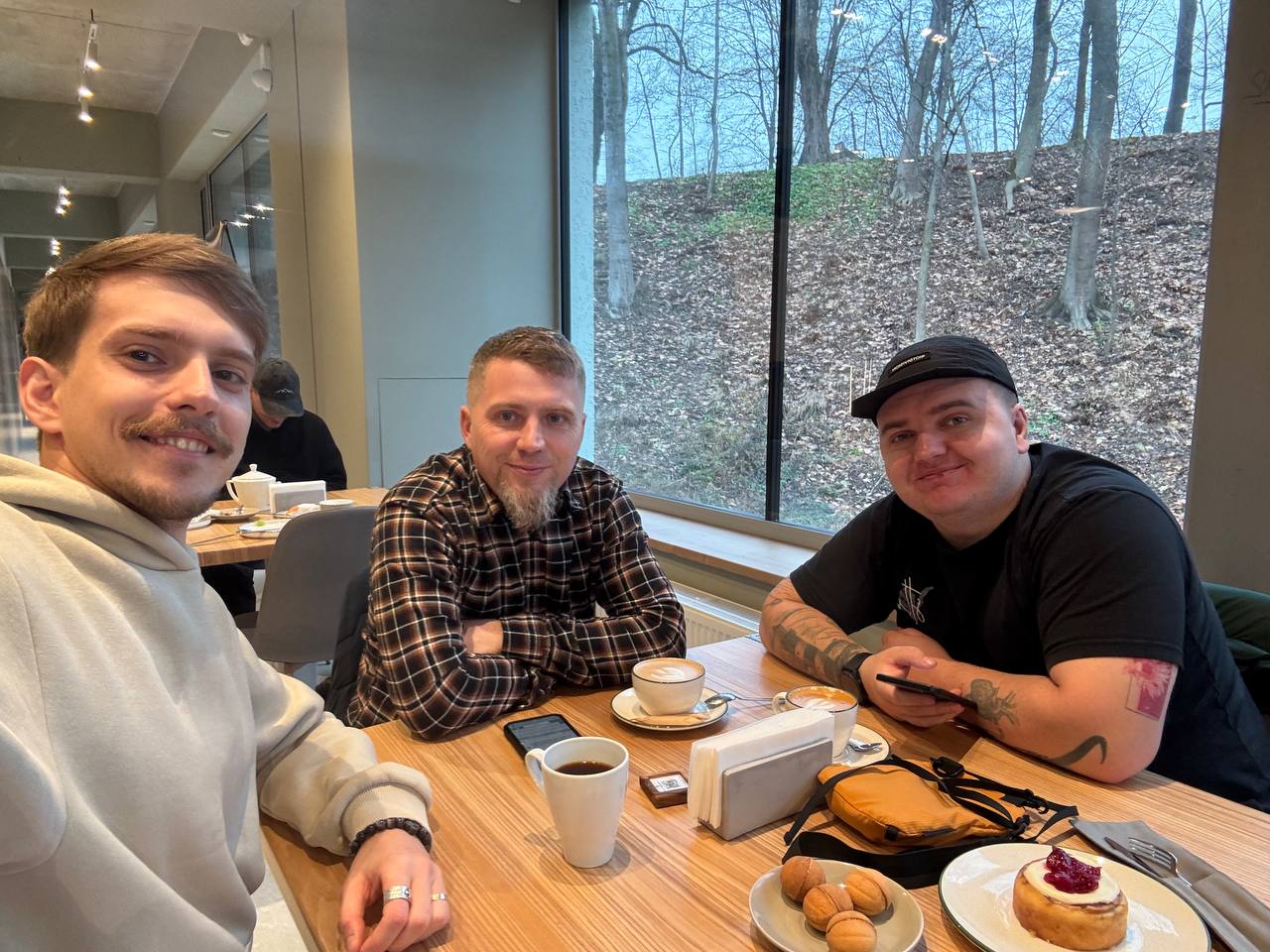 A personal meeting with a veteran over coffee
