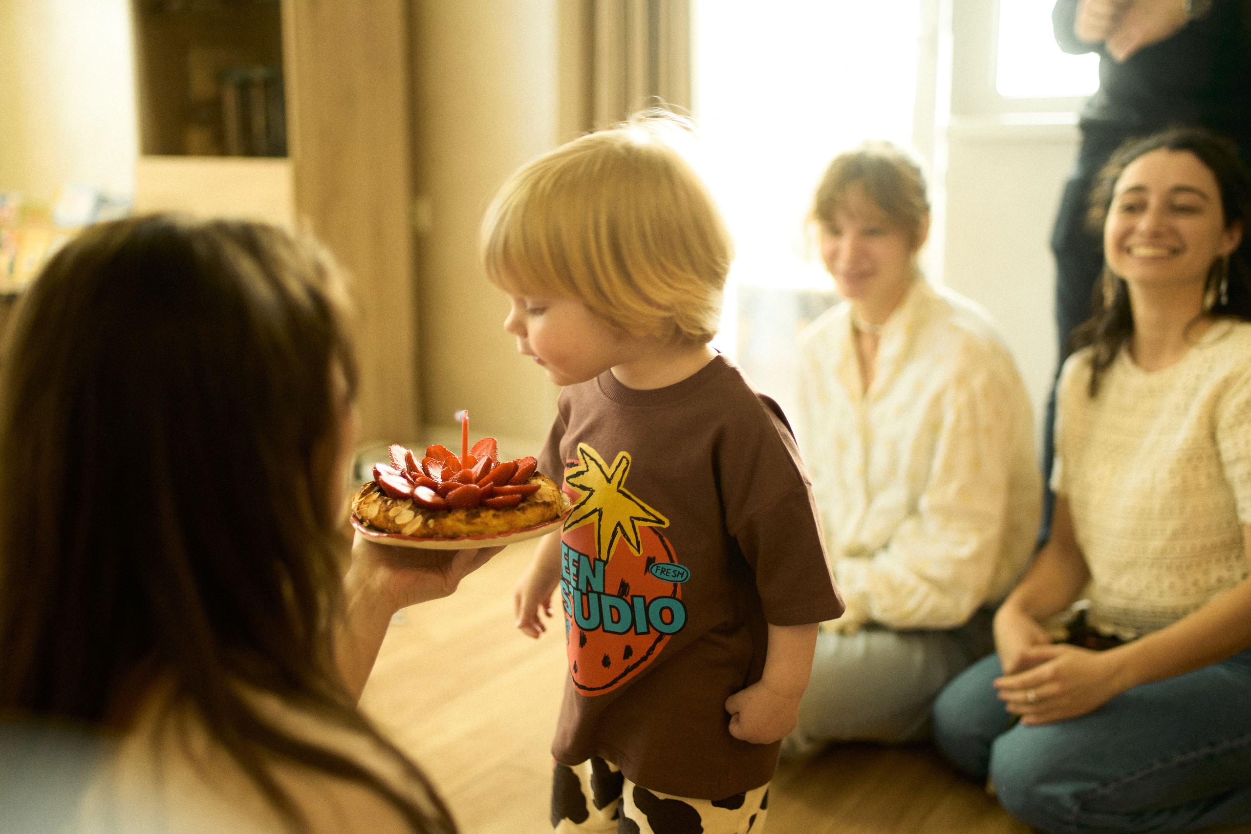 Nazar with his birthday cake
