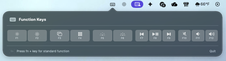 FnKeyboard screenshot 1