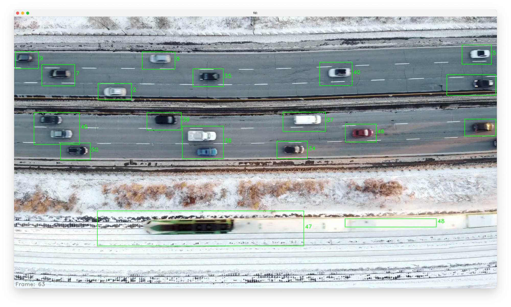 Motion Application Screenshot