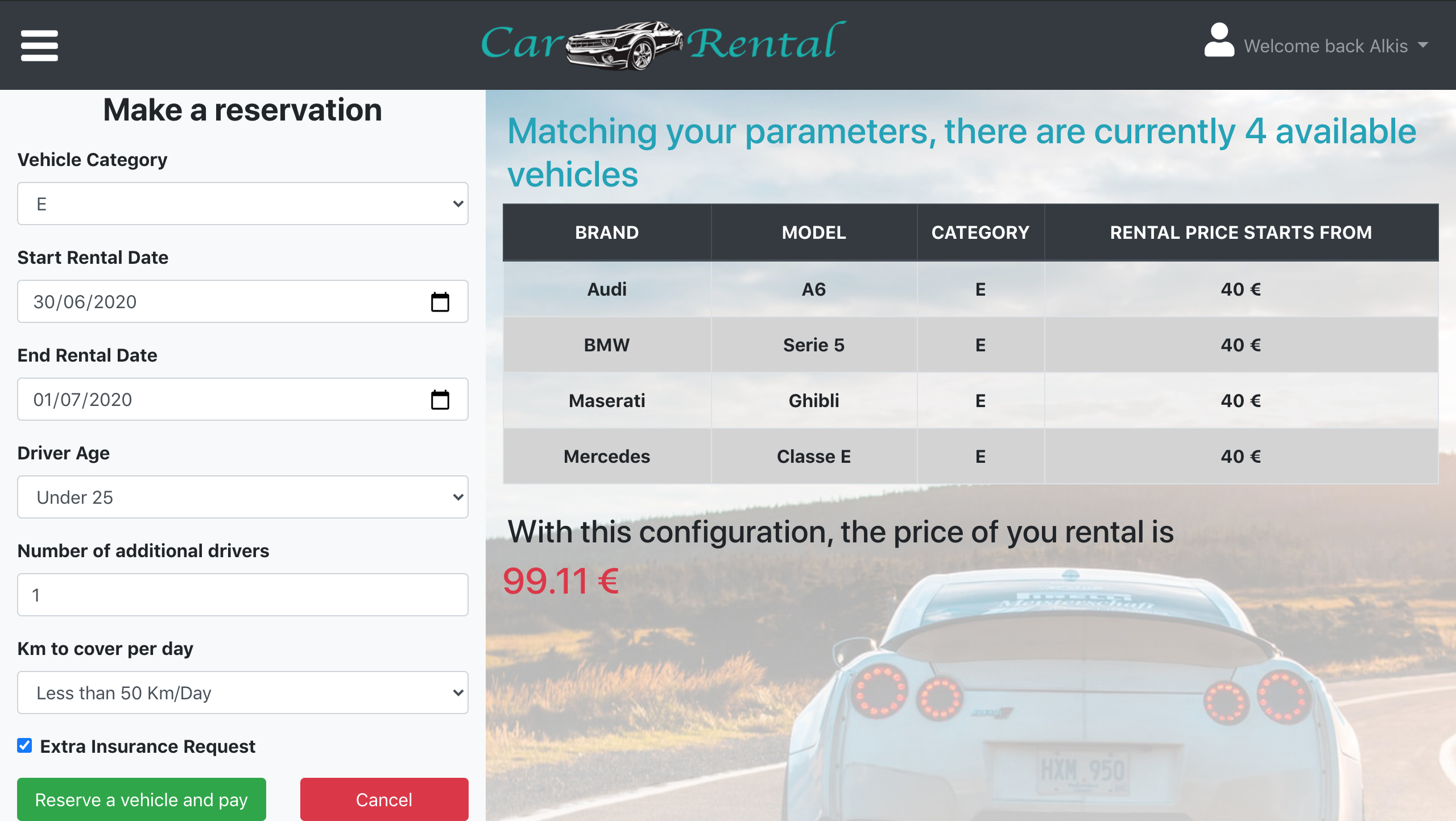 Configurator Screenshot