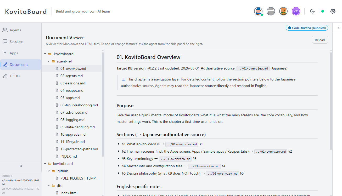 Create your own apps — just ask an agent, and you can freely build the original app you want.