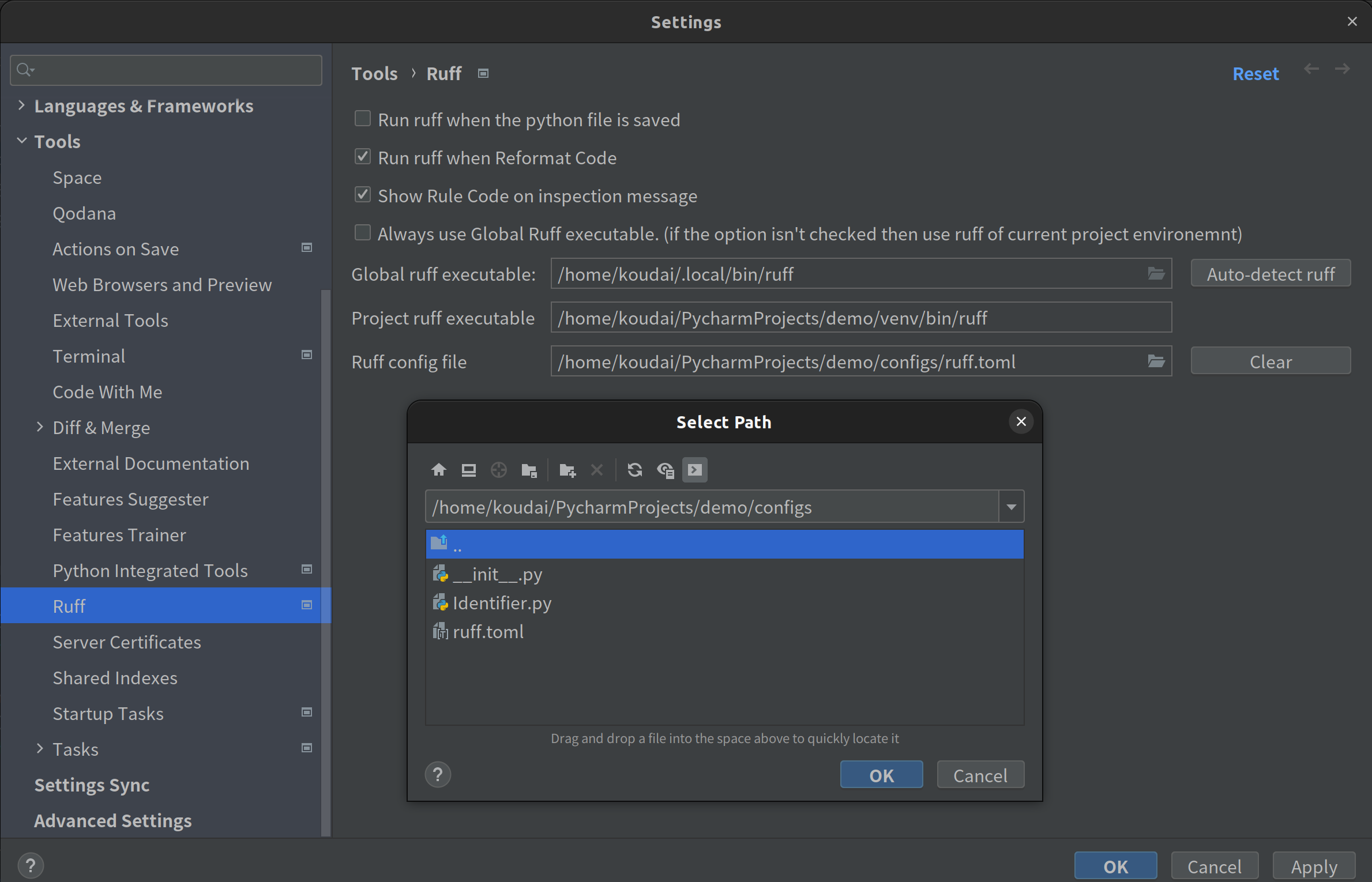 github-koxudaxi-ruff-pycharm-plugin-pycharm-plugin-for-ruff-this