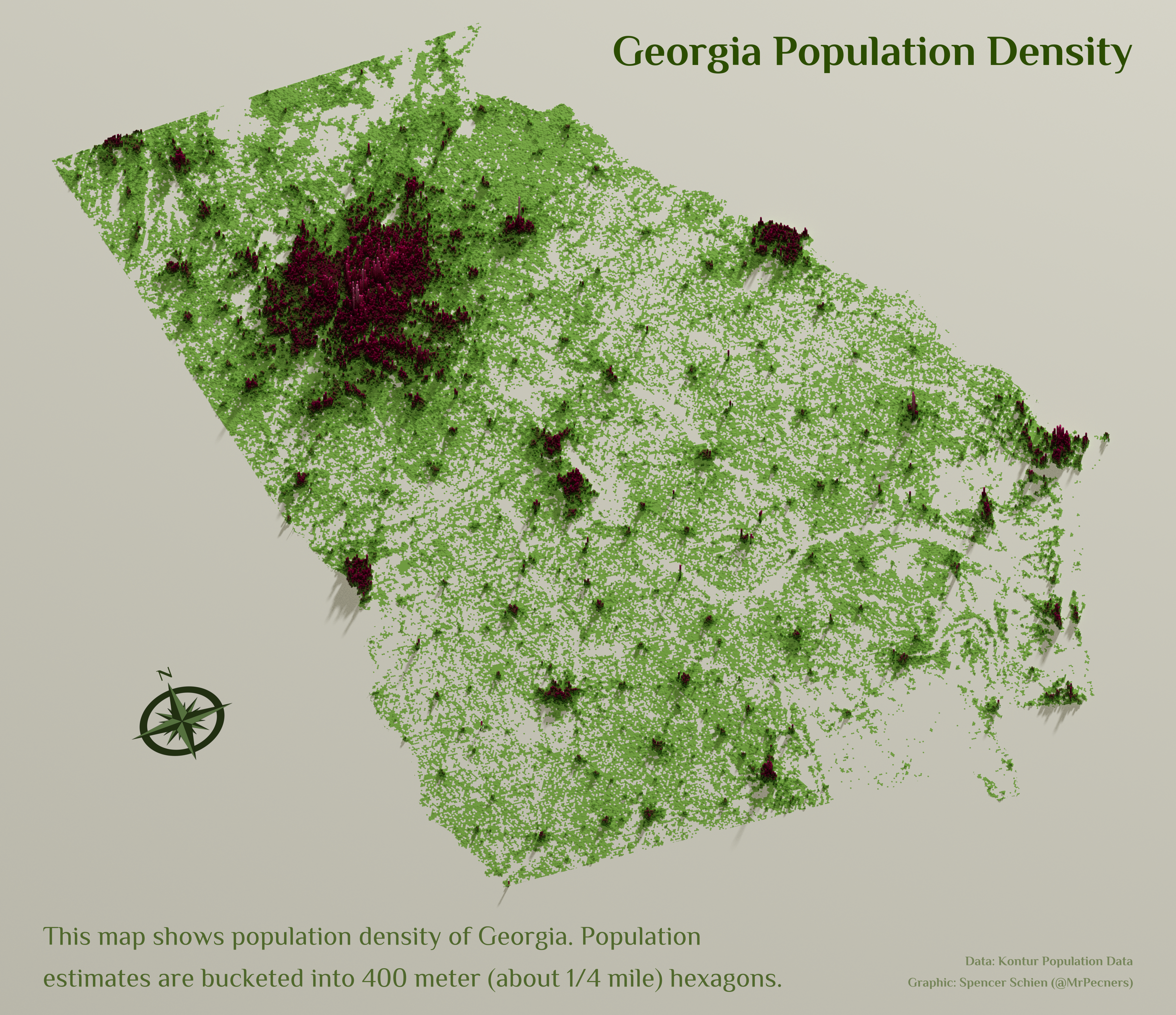 Georgia Population Density