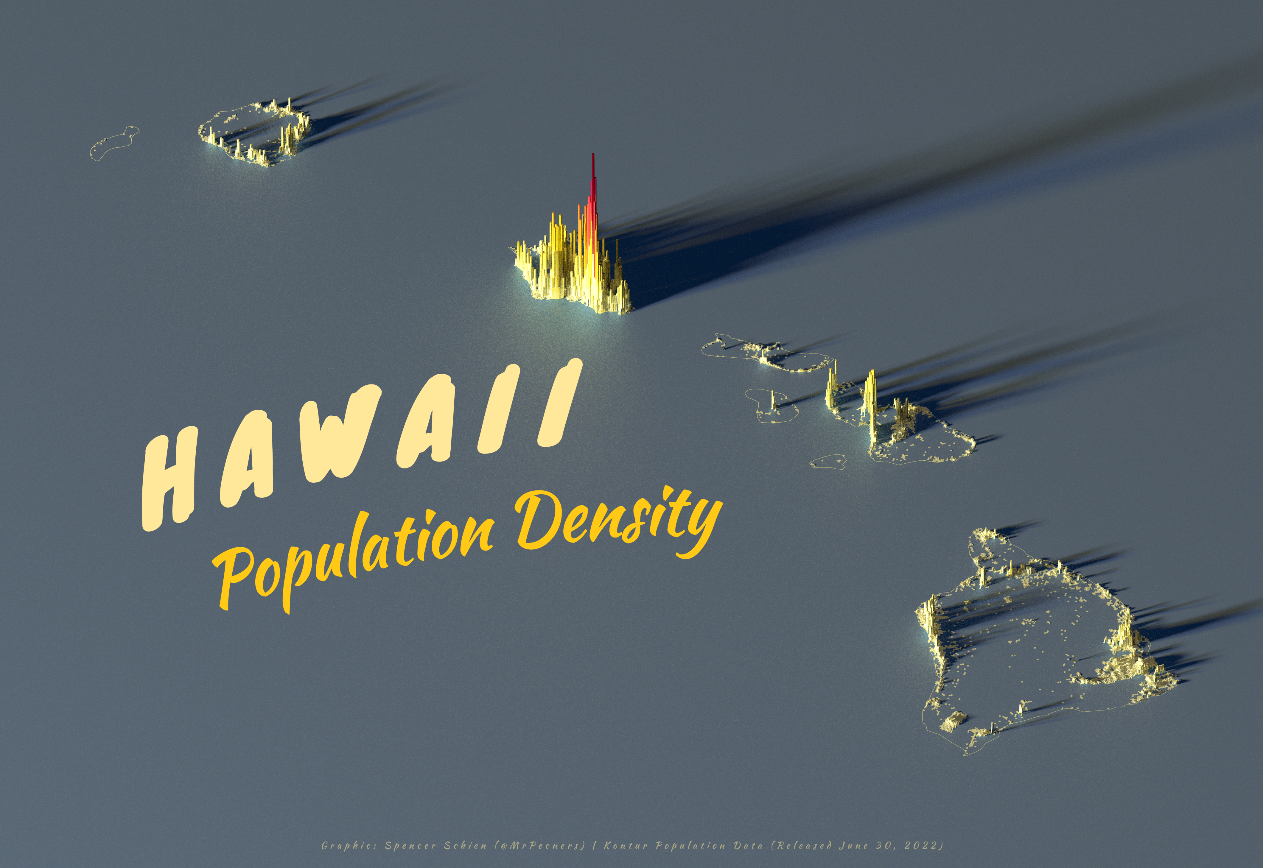 Hawaii Population Density