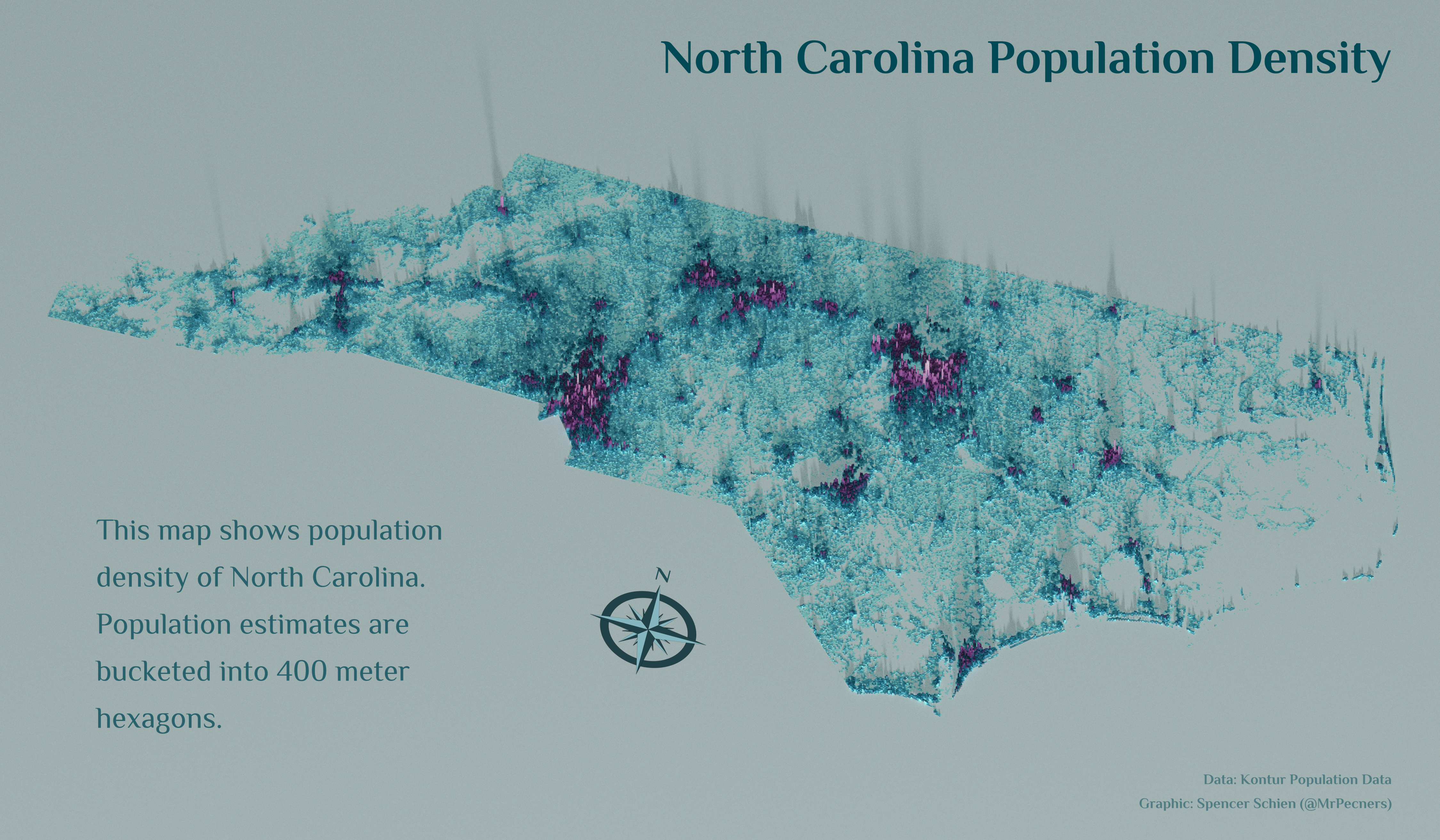 North Carolina Population Density