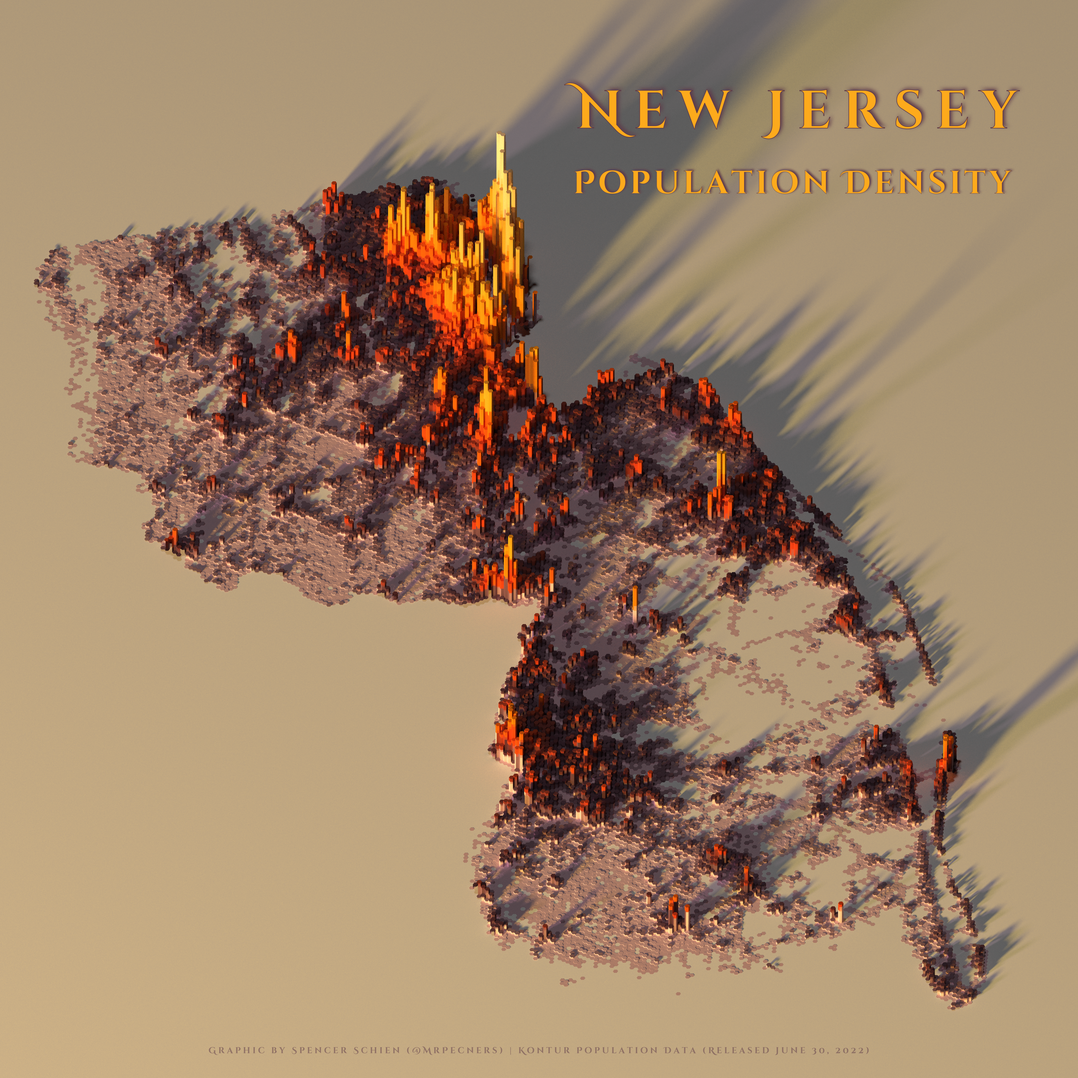 New Jersey Population Density