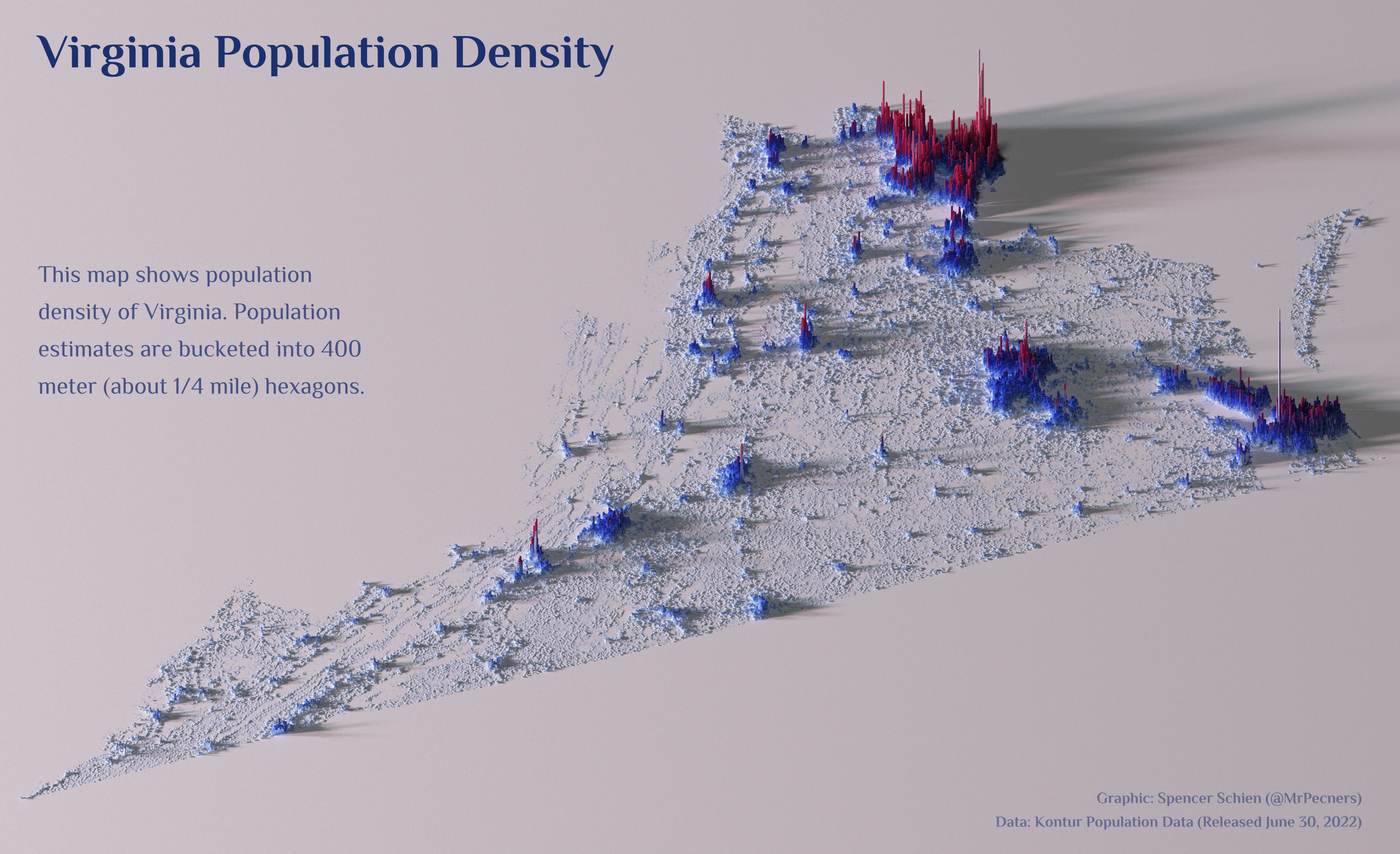 Virginia Population Density