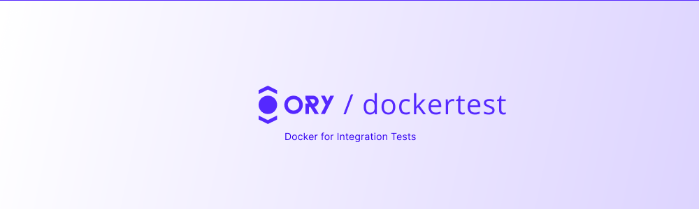 ORY Dockertest