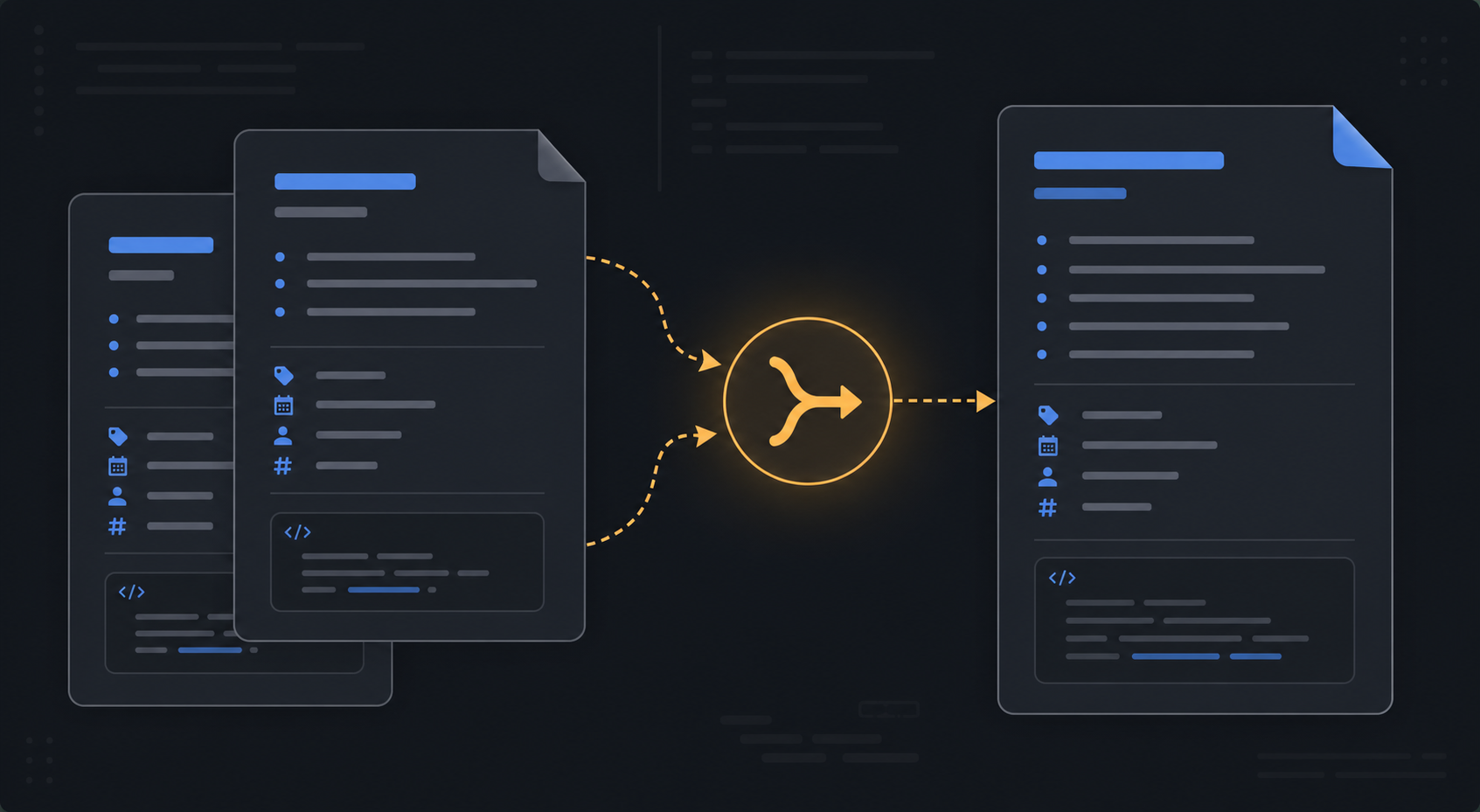 Illustrative note-merge workflow
