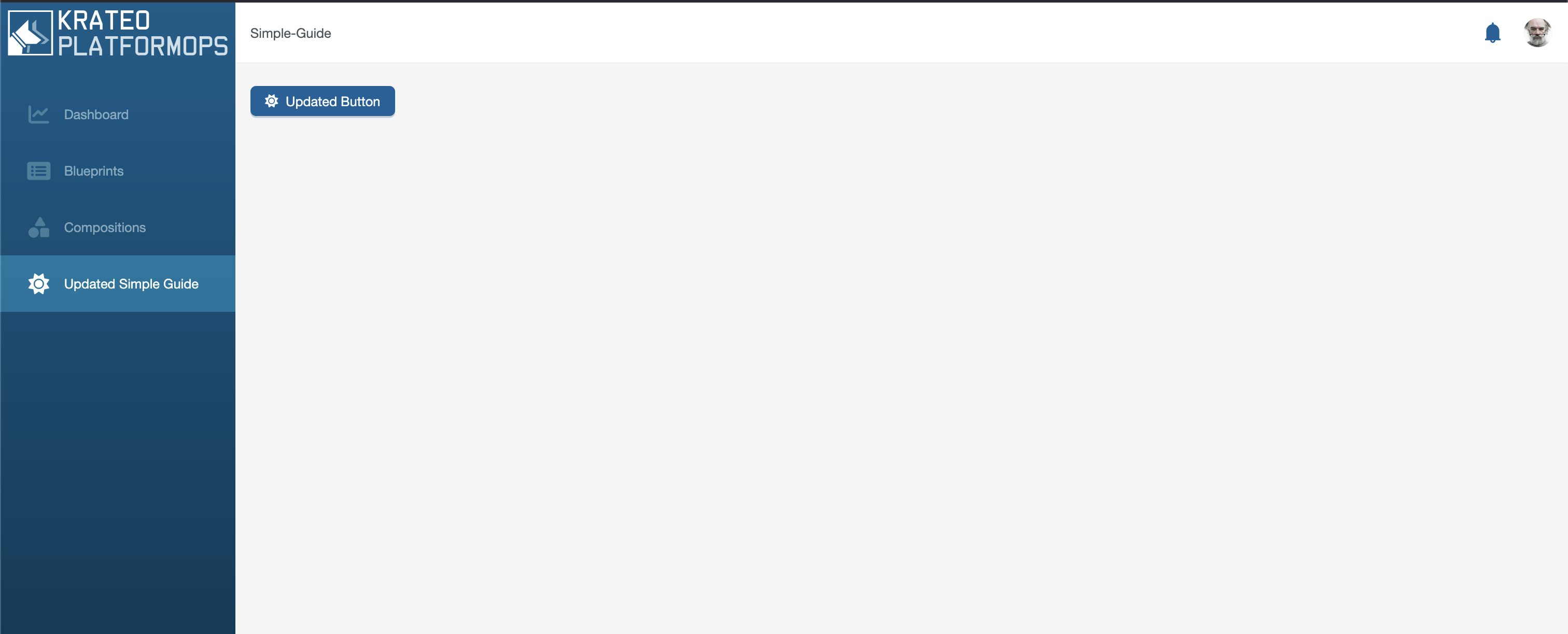 Updated simple guide page