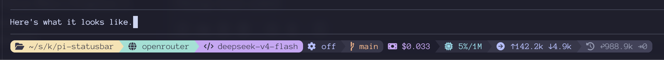 pi-statusbar preview