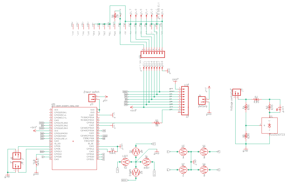 Cirquit of PiBoy