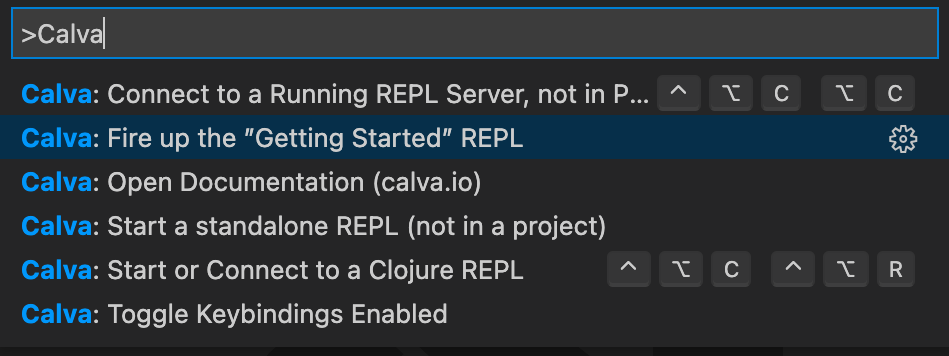 Fire up a Calva REPL