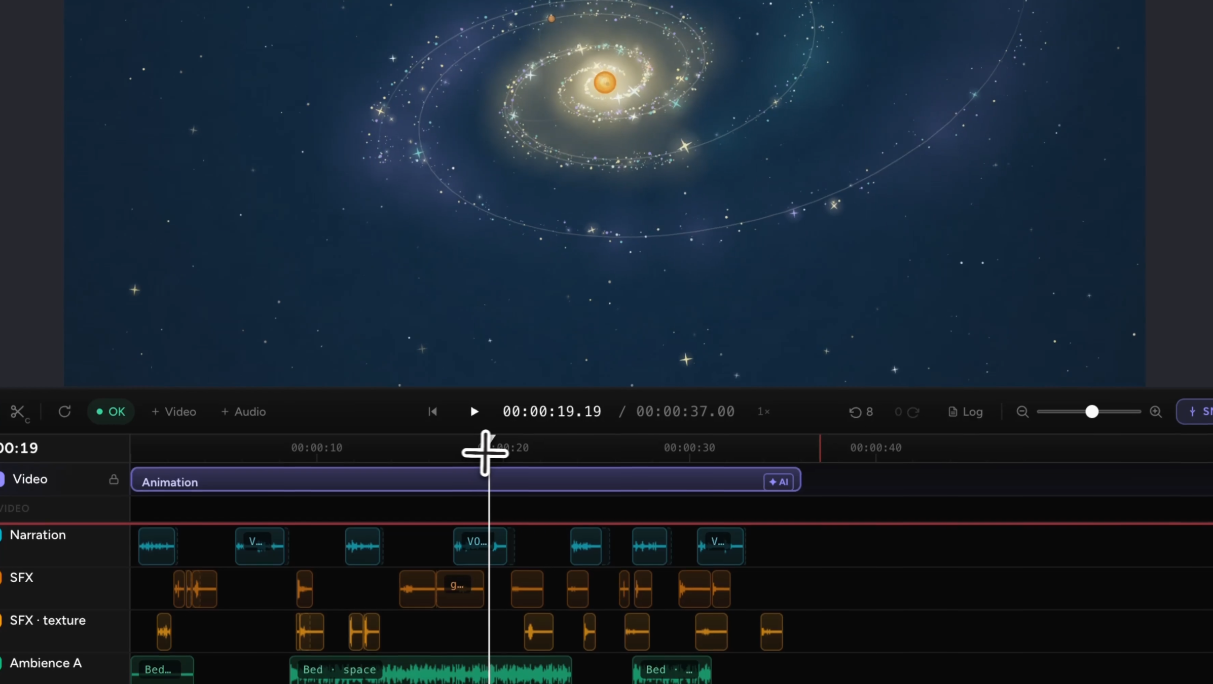 CoAnimator Animation Experiment preview, open post