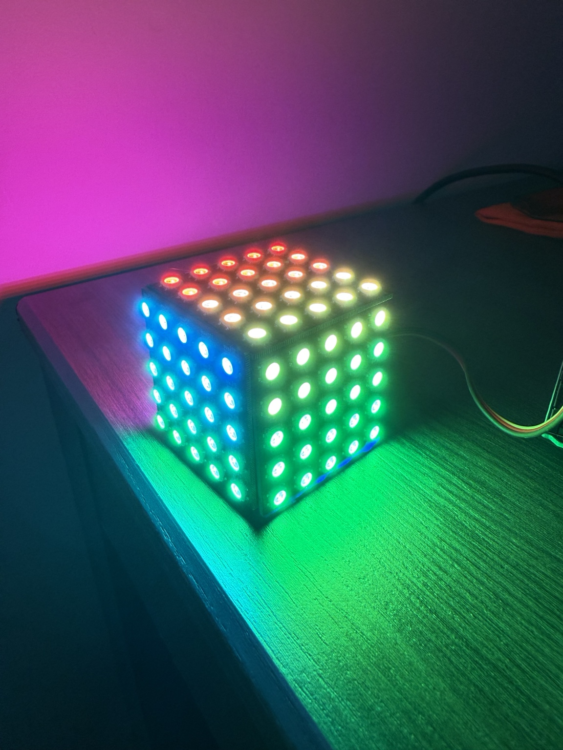 RGB LED Magic Cube
