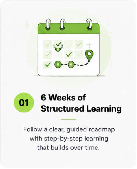 6 Weeks of Structured Learning