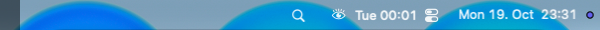 End time shown while the start is pending