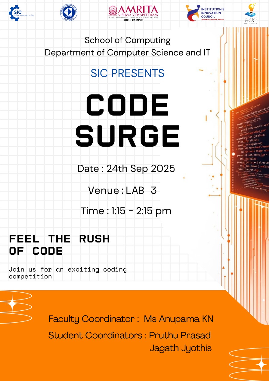 Code Surge Poster