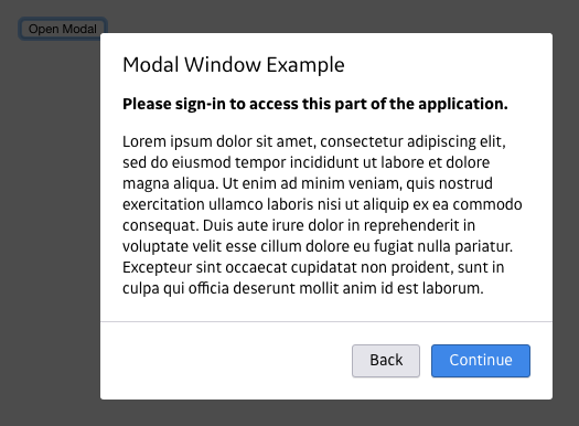 px-modal demo