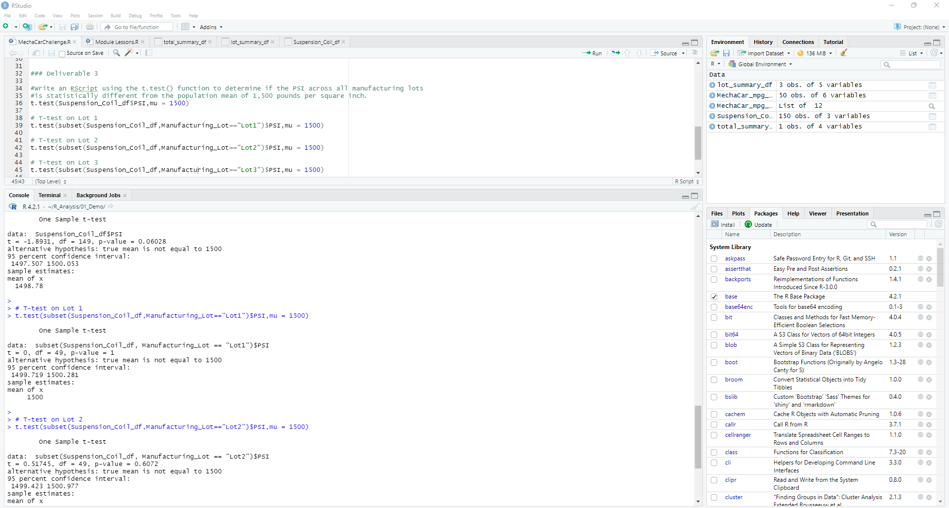 GitHub - krismbah/MechaCar_Statistical_Analysis