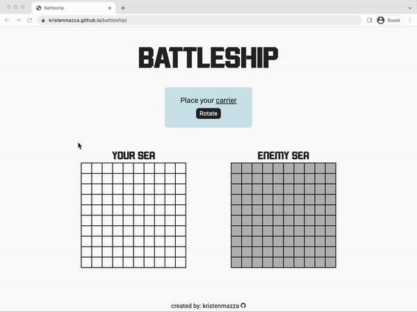 Battleship demo