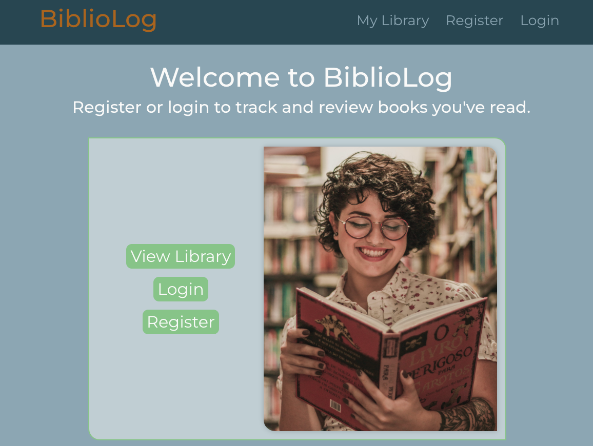 BiblioLog Screenshot