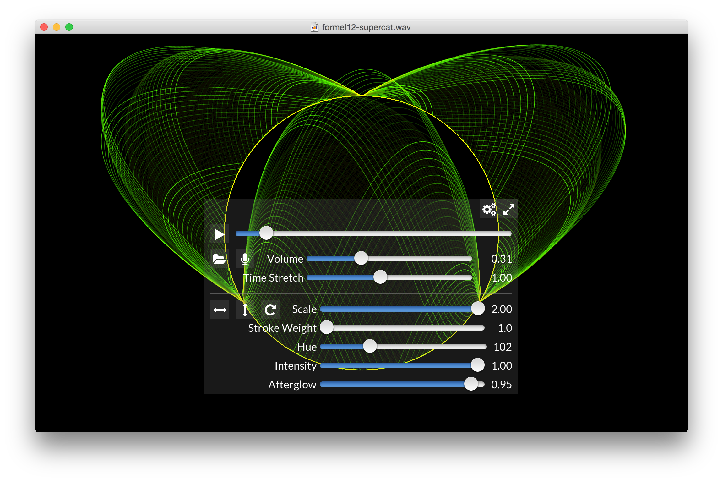 Oscilloscope Screenshot