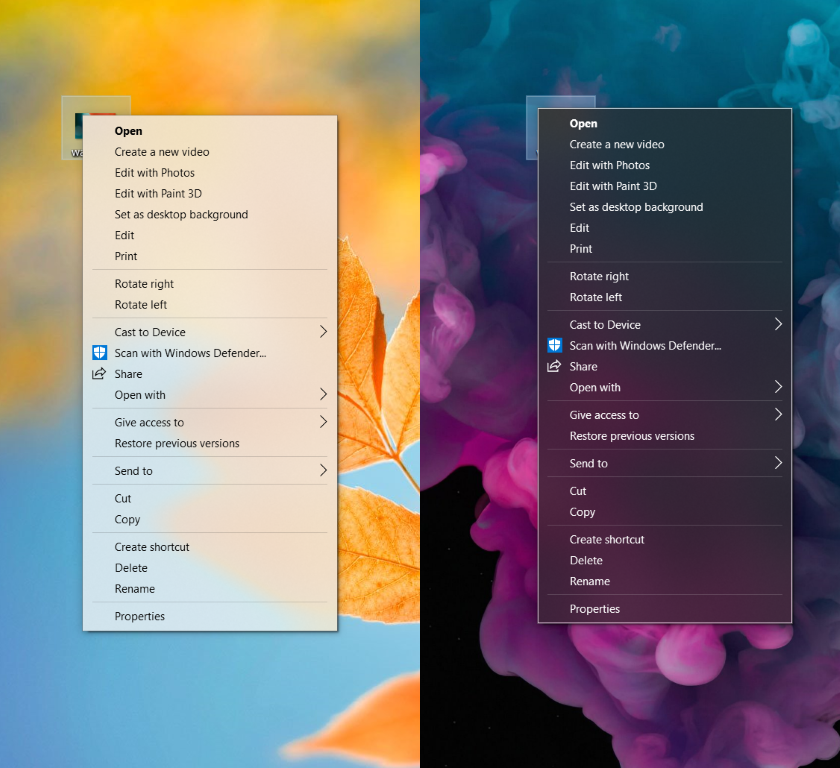 This tiny app adds Acrylic effect to old Windows 10 and 11 context menus -  Neowin