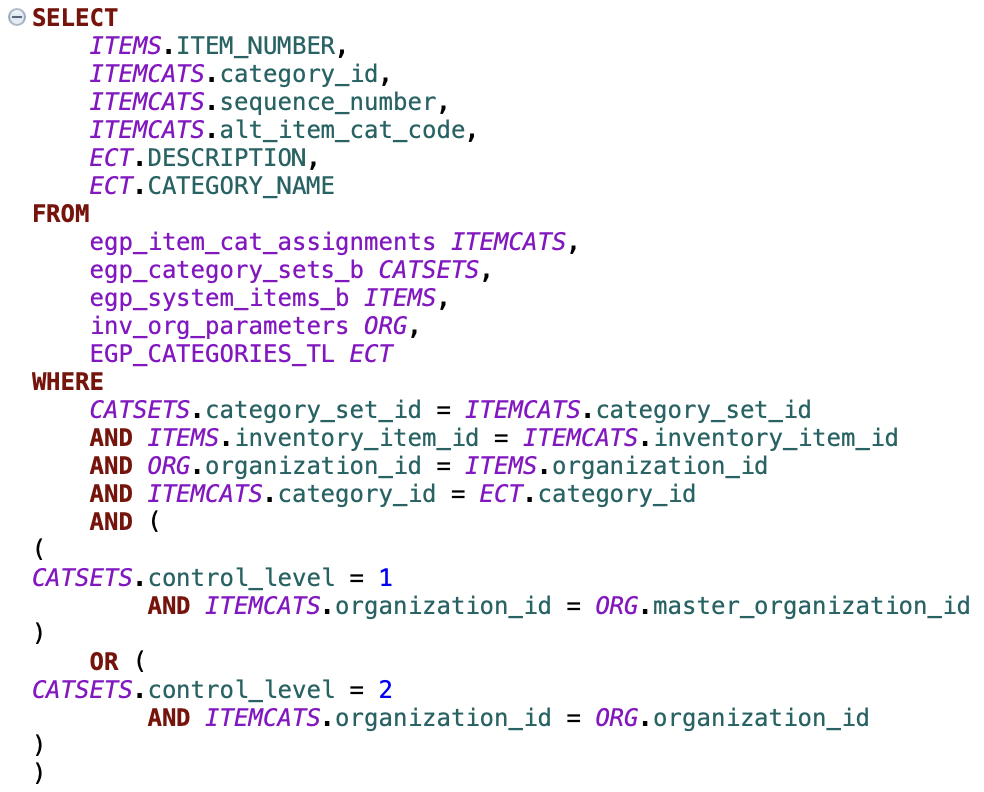 OFJDBC — SQL queries in DBeaver against Oracle Fusion