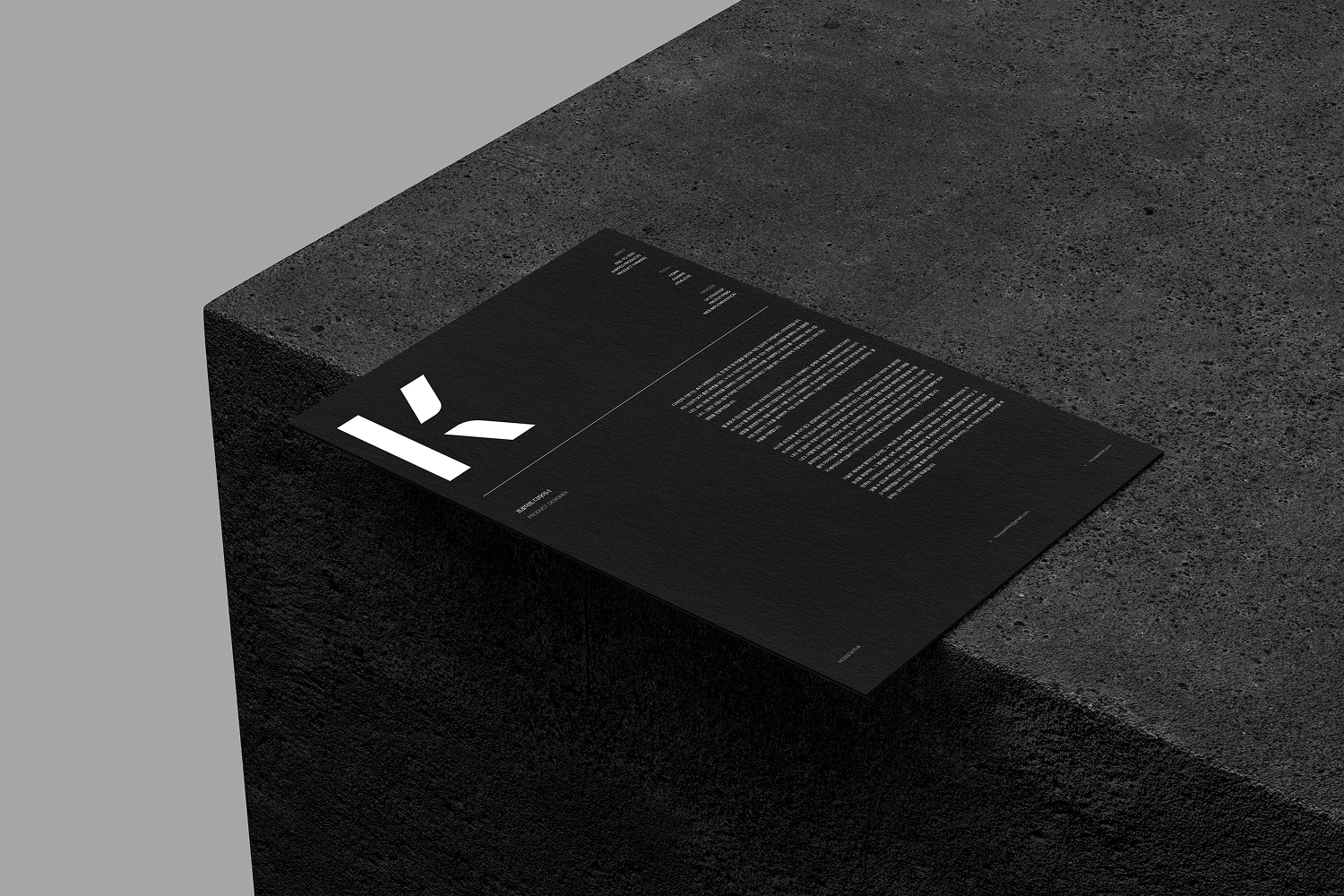 레터헤드 디자인