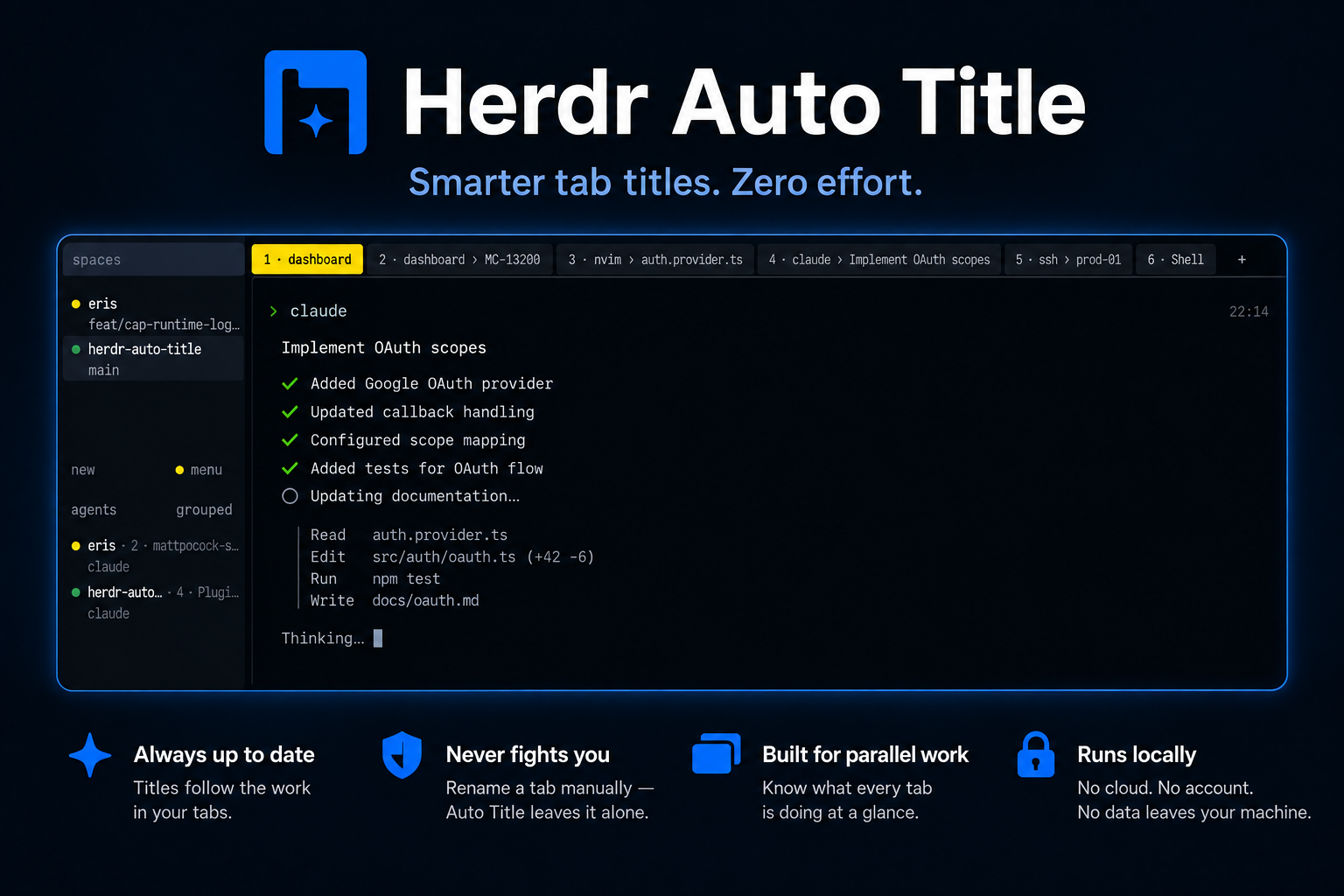Herdr Auto Title: smarter tab titles, zero effort