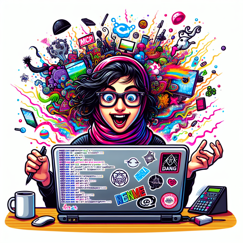 AI Image Generation MCP Server Logo (DALL-E 3)