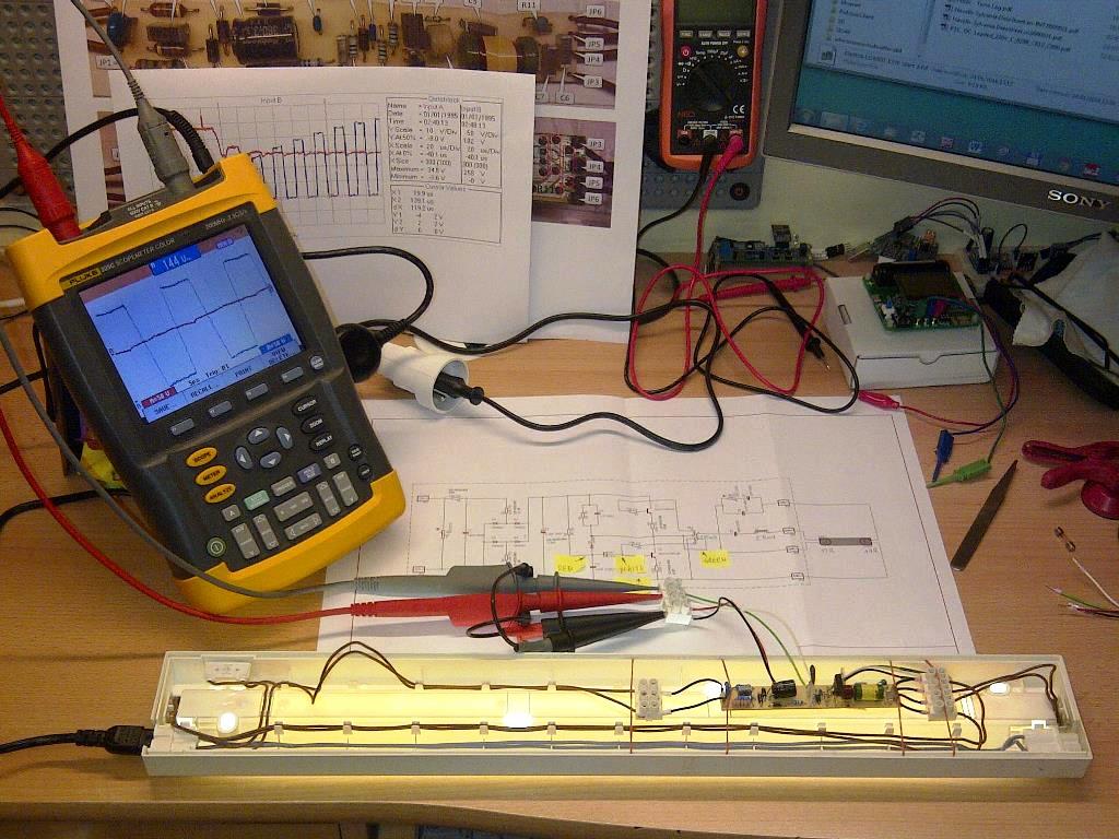 LD 4000-13W lamp testing