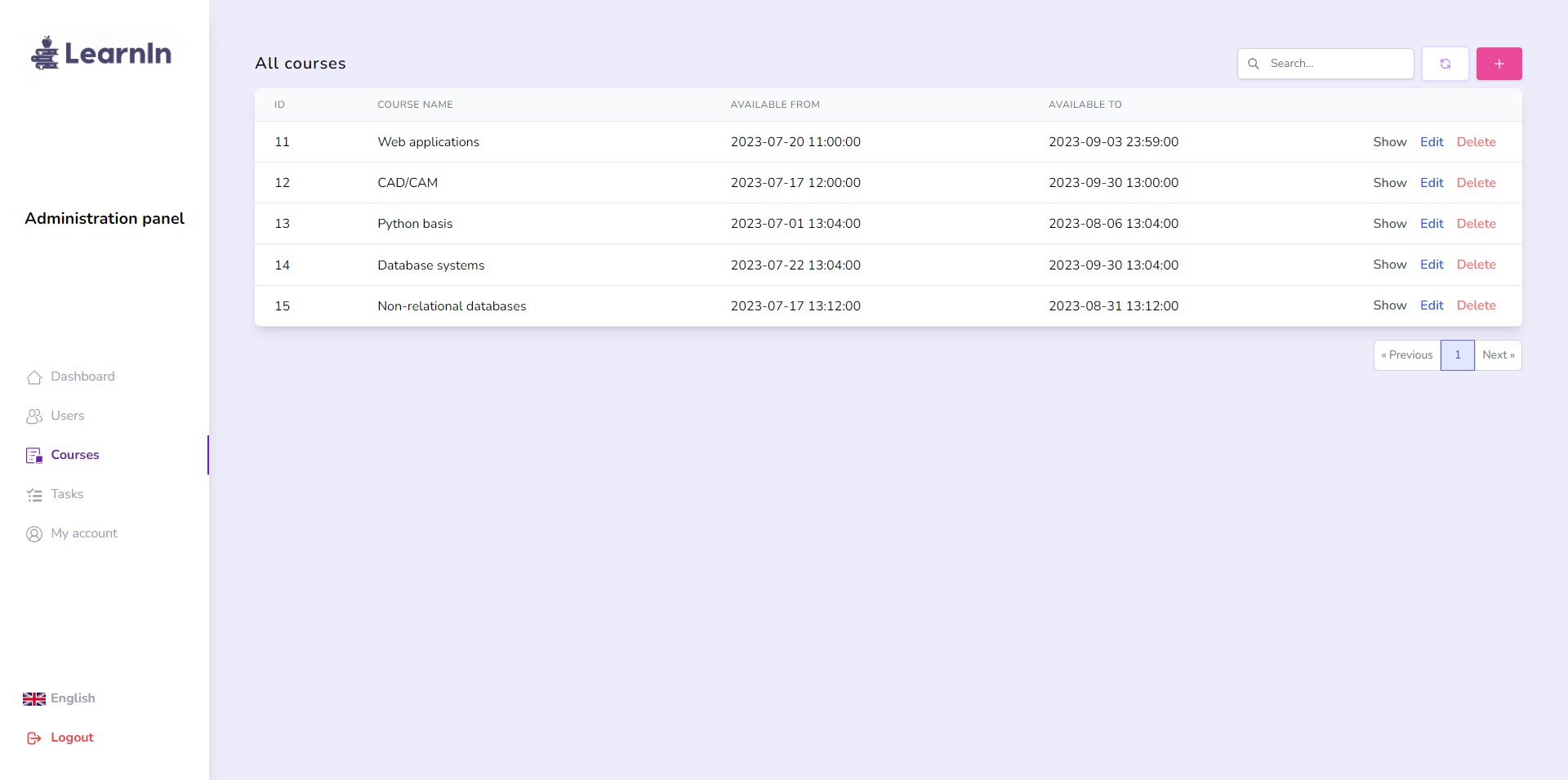 admin example