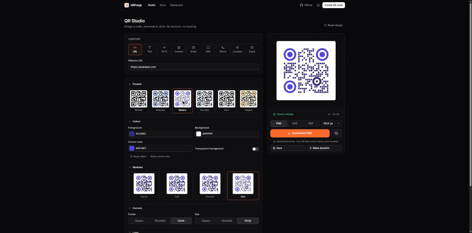 QRForge Studio