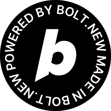Powered by Bolt.new - Made in Bolt Hackathon
