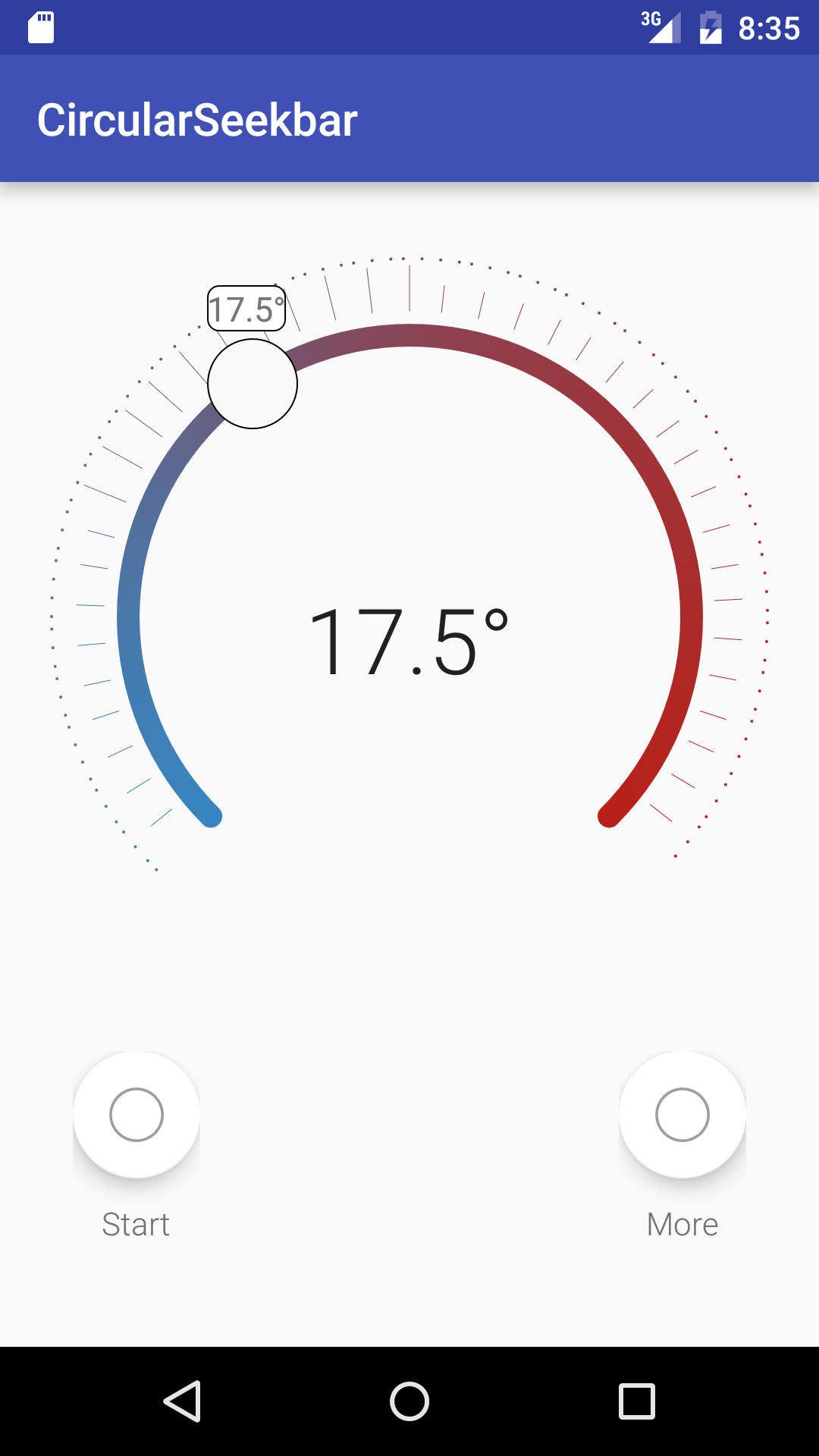 draw a circle in android studio java vide0